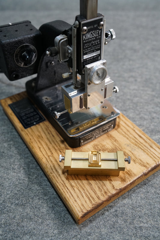 Brass Die Holder for Kinsley Hot Foil Stamping Machine